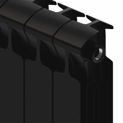 Радиатор биметаллический Rifar Monolit Ventil 500/10, правое подключение (без H-образного узла) Антр