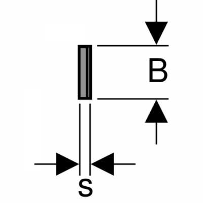 Изолирующая лента для влажных зон Geberit: IIR, B=3см, L=12.5м
