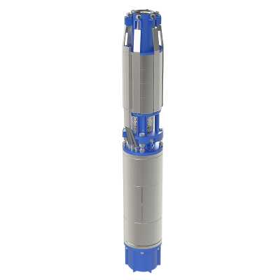 Насос скважинный центробежный CRS 10-160/1 нро, 3x380 В, 50 Гц, ном мощность 30 кВт, присоед к напор трубопроводу фланцевое DN150, ном подача 160 м³/ч, ном напор 20 м, обсадная труба dвн ≥ 250 мм, Ливнынасос