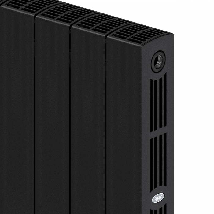 Радиатор биметаллический Rifar SUPReMO 800/8 Антрацит