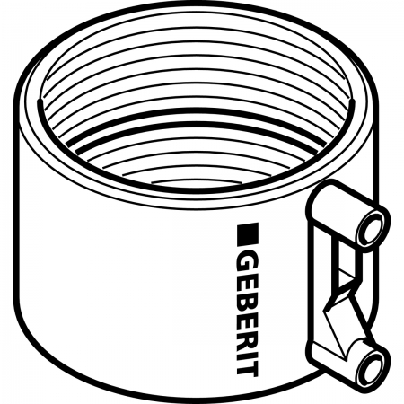 Электросварная муфта: d=135мм, Geberit