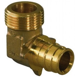 UPONOR Q&E УГОЛЬНИК С НАРУЖНОЙ РЕЗЬБОЙ 40-G1 1/4"НР '10C