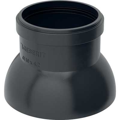 Предохранительный колпак для канализационных стояков Geberit PE: d=63мм, DN=60, Черный
