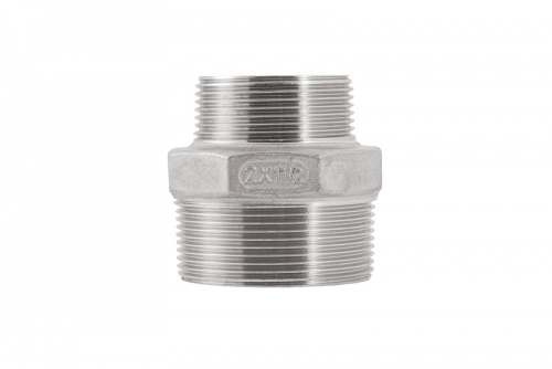 Переход резьбовой 2”НР / 1,5”НР нерж. cталь