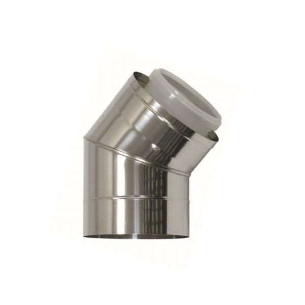 Колено 45º DN  225/ 160 PP
