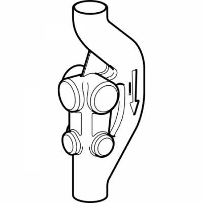 PE Sovent: d=160мм, d1=110мм, d2=75мм, Geberit