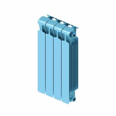 Радиатор биметаллический Rifar Monolit 3/4 500/4 Сапфир