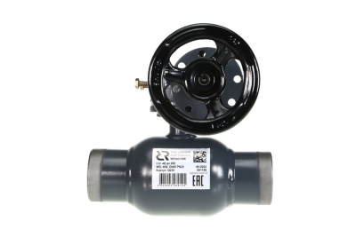 RJIP Premium Кран шаровой WW DN80 PN25 WG (приварной, с редуктором, стандартный проход)