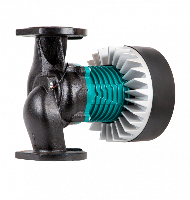 Регулируемый высокоэффективный циркуляционный насос MEGA S 65-12F, 1x230 В, 50 Гц, 35 - 750 Вт, вход/выход DN65 PN10, L=342 мм, корпус-чугун с катафорезным покрытием, колесо-композит, Shinhoo