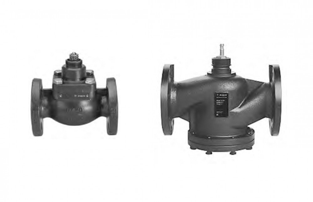 Двухходовой регулирующий клапан VFM-2R DN 15 PN 25, Kvs 4 м³/ч, фланцевый, корпус-чугун, Ридан