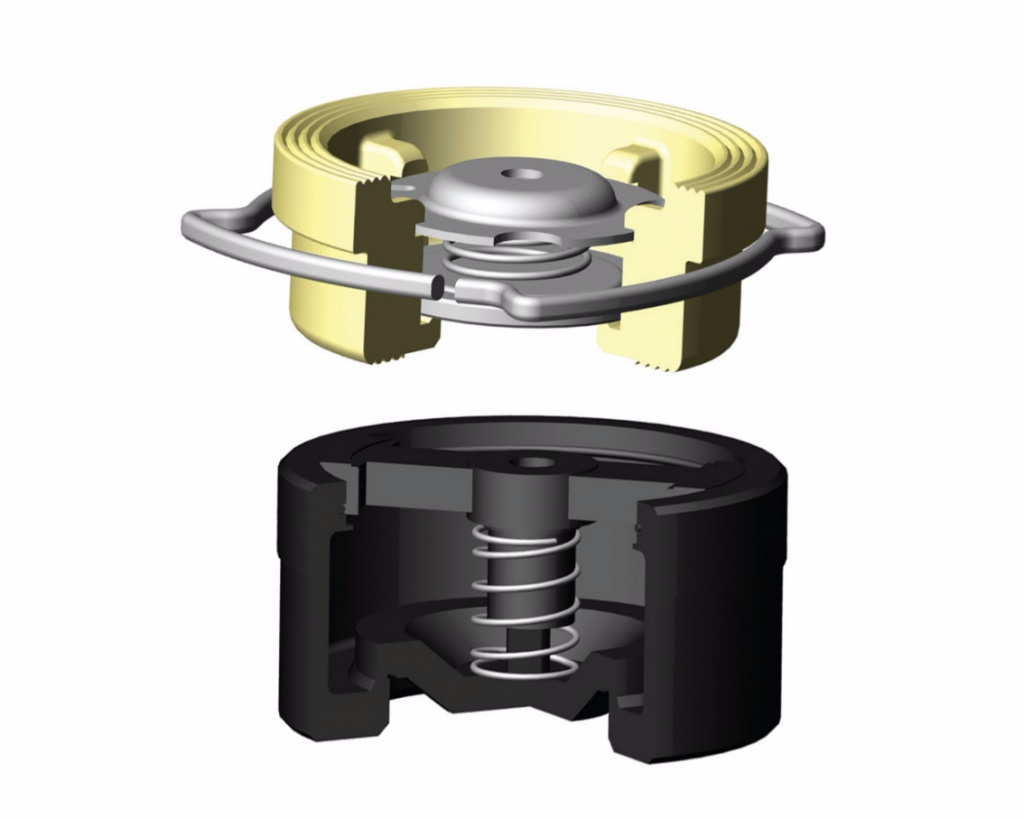 Tecofi Клапан обратный осевой межфланцевый корпус латунь, диск нержавеющая сталь, PN16   DN 200