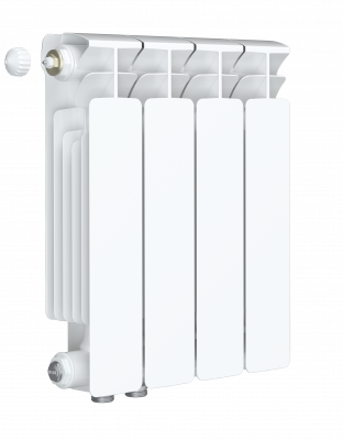 Радиатор биметаллический Rifar Base Ventil 350/4, левое подключение (без H-образного узла)