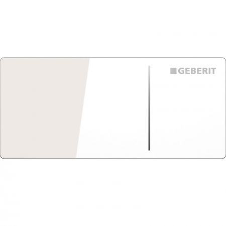 Клавиша смыва Geberit дистанционная типа 70, для двойного смыва, для смывного бачка скрытого монтажа Omega: Белый