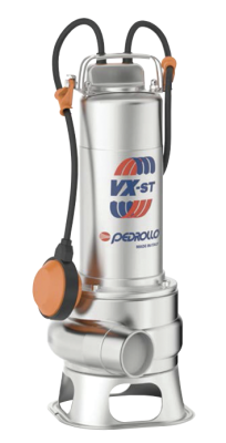 Насос фекальный Pedrollo VX 20/50-ST, кабель 10 метров