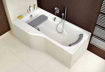 COMFORT Plus прямоугольная ванна 170 x 75 см, с ручками