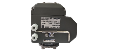 Электропривод Ридан-АМБ-060.IP68; 24 DN250-300; 40 сек.; IP68; 24 V пост.; 60 Вт; In=6,1А