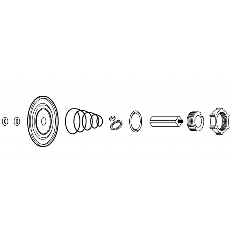 Аксессуары и запчасти для клапанов - SPARE PART EV220B 15BD/SS FKM