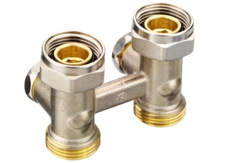 Клапан запорный RLV-KS 1/2''x3/4'' прям.