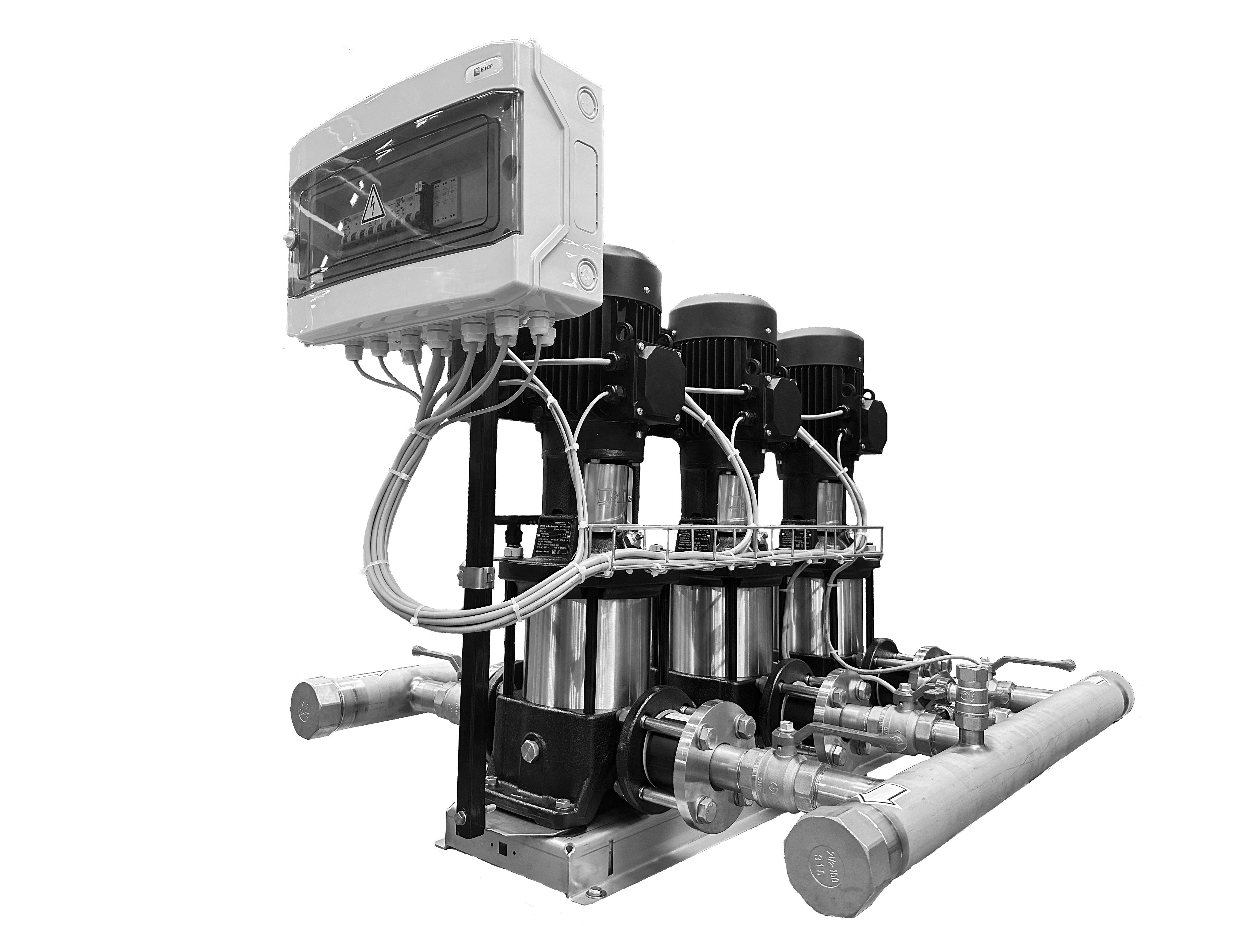 Установка повышения давления  HC-ME 3 BME 1-12A G1-B-R-50-16-A, 3 x 380, 50Гц, 0,75кВт, вход/ выход R 2, Истратех