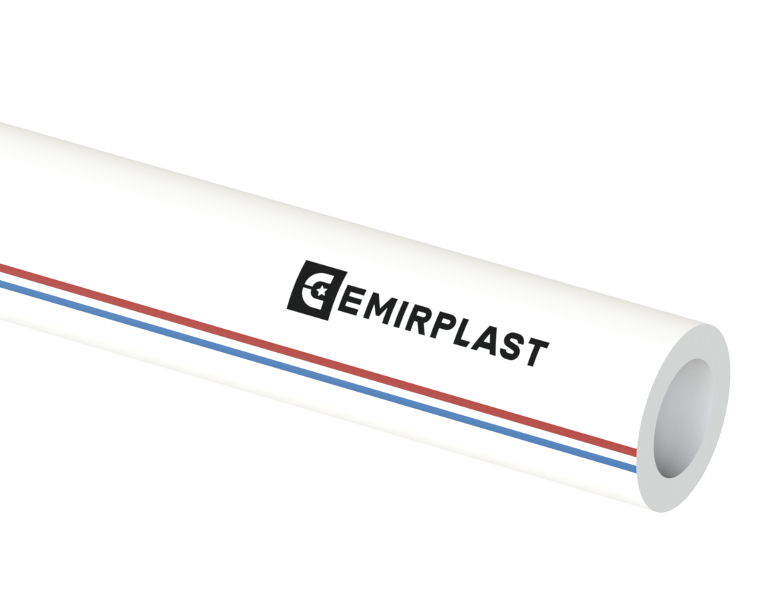 Труба PP Dу  90 - PN20, SDR 6, 4 м, белый, SPL-EmirPlast