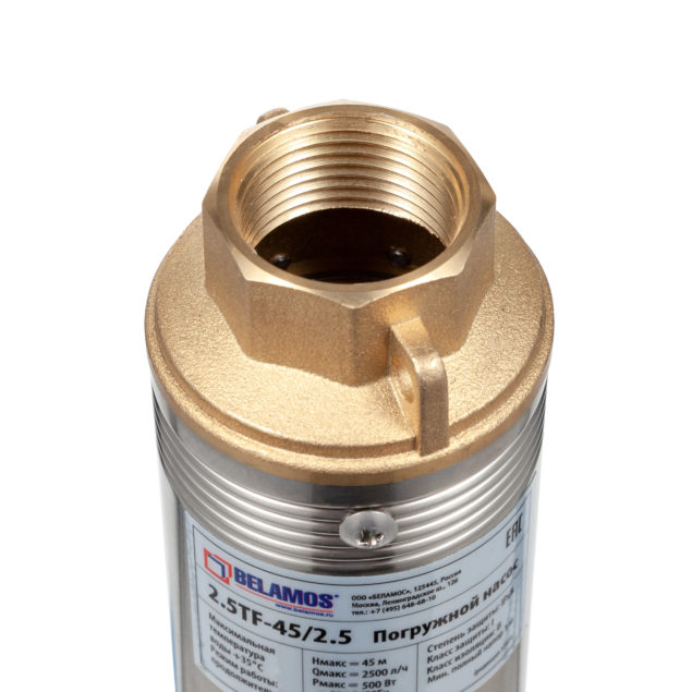 Насос скважинный 2.5TF-45/2.5 каб. 20м, центробежный