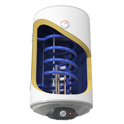 Настенный комбинированный водонагреватель Eldom Thermo WV08039TRG, с одним теплообменником и ТЭНом, 80 литров