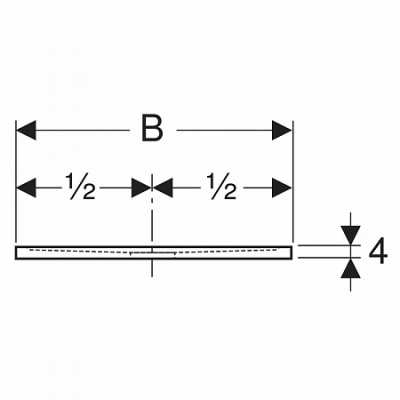 Прямоугольный душевой поддон Geberit Sestra: L=120см, B=70см, Белый / Структура натурального камня