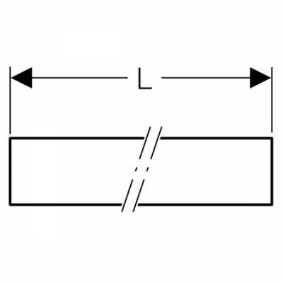 Труба системы ML Geberit Mepla, трубы прямые: PE-RT II/Al/PE-RT II, d=26мм, L=5м