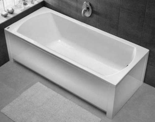 PERFECT ванна прямоугольная, 160x75 см, белая, в комлекте с ножками