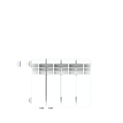 Радиатор алюминиевый Rifar Alum Ventil 200/4, левое подключение (без H-образного узла)