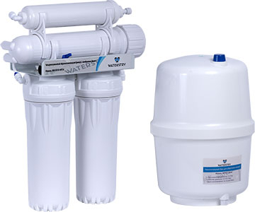 Система обратного осмоса для питьевой воды RO 50-NP34  4 ступени.