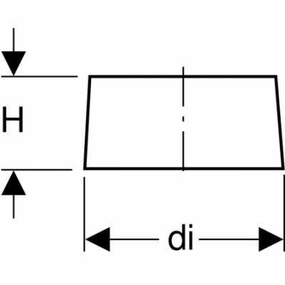 Распорное кольцо PE: d=110мм, di=101.4мм, Geberit