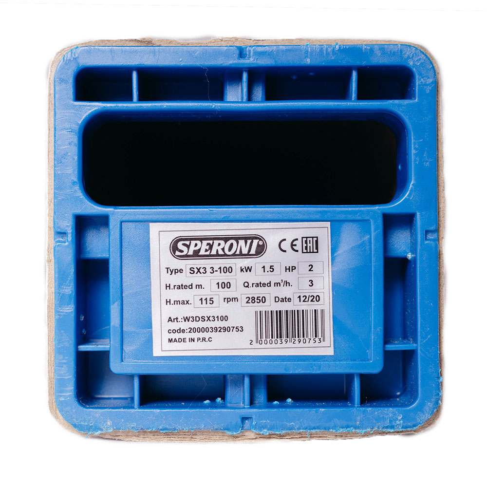 Скважинный насос SX3 3-100 TITANIO 3",  тм SPERONI, 1,5kW