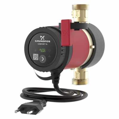 Циркуляционный насос COMFORT 15-14 BXA PM, 1x230 В, 50 Гц, 7 Вт, вход/выход G 1" PN10, монтажная длина L=140 мм, корпус-латунь, колесо-композит, Grundfos