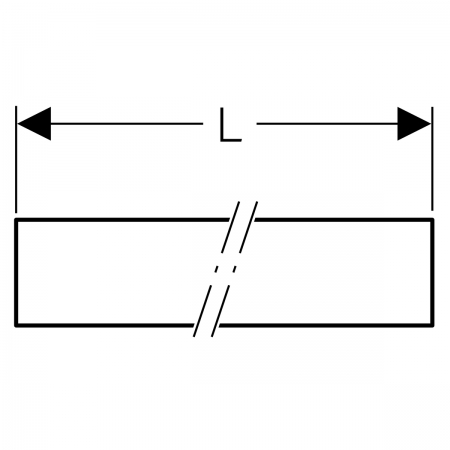 Труба системы ML Mepla, трубы прямые: PE-RT II / Al / PE-RT II, d=32мм, L=5м, Geberit