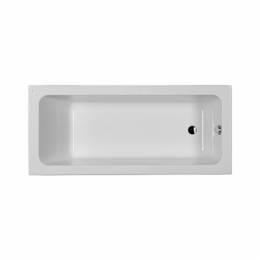 MODO прямоугольная ванна, 170 x 75 см, боковой слив