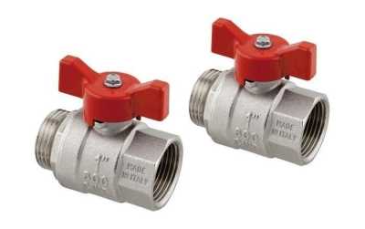 UPONOR VARIO КРАН ШАРОВОЙ G1"НР-G1"ВР, КОМПЛЕКТ '1Ф