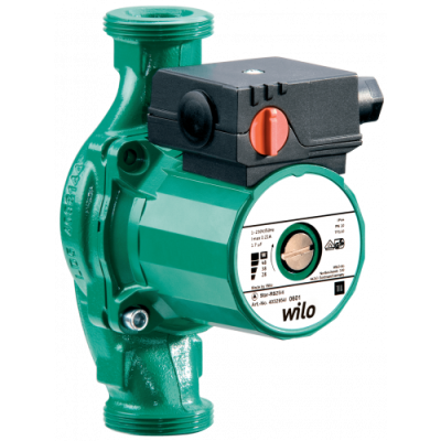 Насос циркуляционный с мокрым ротором STAR-RS 25/6-130-RK, 1х230 В, 50 Гц, 100 Вт, вход/выход G 1 1/2" PN 10, корпус-чугун, колесо-PP-40 GF, Wilo