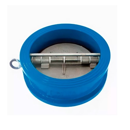Клапан обратный двухстворчатый CB3449-EPA DN 40 PN 16, межфланцевый, корпус-чугун, створки-нержавеющая сталь, уплотнение EPDM , Tecofi