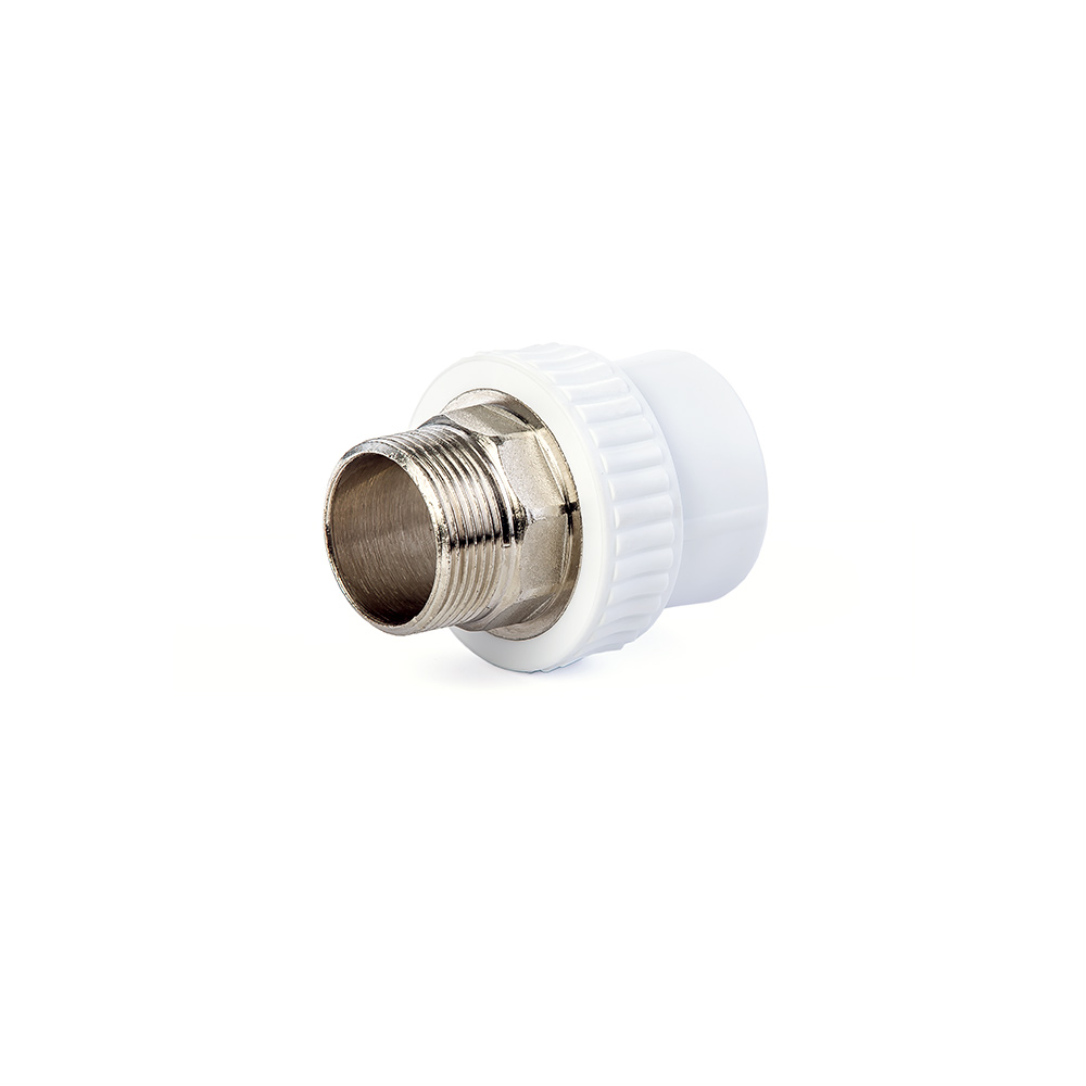 Муфта PPR комбинированная НР 50 х 1_1/2" под ключ (Lammin) 21/3