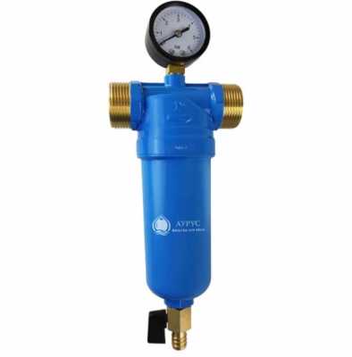 Фильтр для воды Аурус 4, DN 25 PN 16 со сливным краном