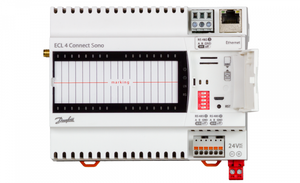 Контроллер программируемый ECL4 SonoConnect RS-485/Ethernet, Ридан