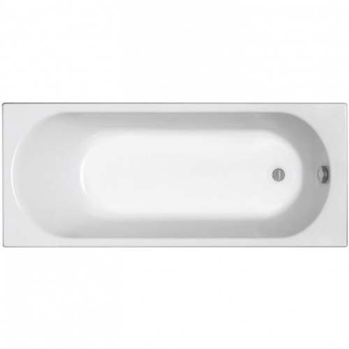 PERFECT ванна прямоугольная, 160x75 см, белая, в комлекте с ножками