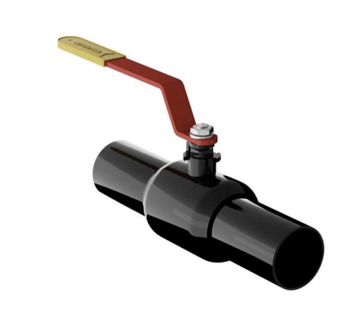 Кран шаровой BSB5556S-08PF, DN150 PN25, стандартнопроходной, под приварку, ручной редуктор, корп сталь, шар нерж сталь, уплотнение PTFE, Tecofi