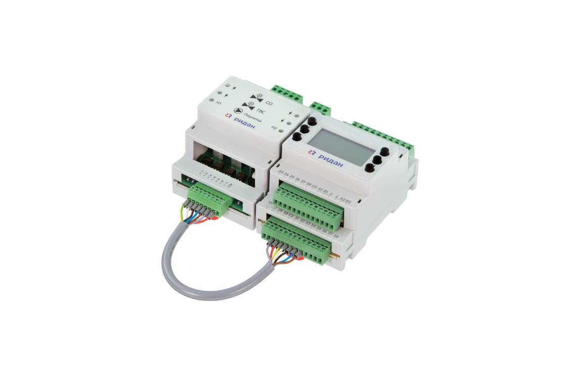 Контроллер ECL-3R 317 FC, для регулирования температуры в контуре ГВС с функцией поддержания давления, 24 В пост. ток, Ридан
