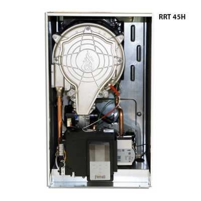 Настенный газовый конденсационный 2-х контурный котёл Ferroli BLUEHELIX HITECH RRT 34 C (RU), 34 кВт, закрытая камера