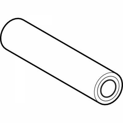 Труба системы Geberit Mapress из углеродистой стали, с полимерным покрытием, маленькая связка: d=42мм, D=4.4см, L=6м