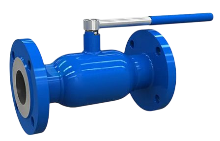 Кран шаровой BSB5246S-02PF, DN125 PN16, стандартнопроходной, фланцевый, ручка рычаг, корп сталь, шар нерж сталь, уплотнение PTFE, Tecofi