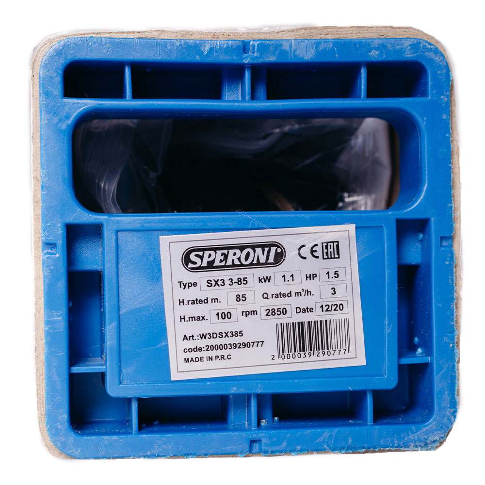 Скважинный насос SX3 3- 85 TITANIO 3",  тм SPERONI, 1,1kW