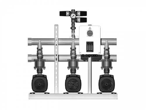 УСТАНОВКА ПОВЫШЕНИЯ ДАВЛЕНИЯ Hydro Multi-S /G 3CM3-6 3x400V 50Hz DOL